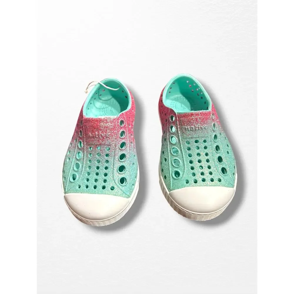 NWT Native Jefferson Bling Slip On Shoes, Size 4 Baby/Toddler